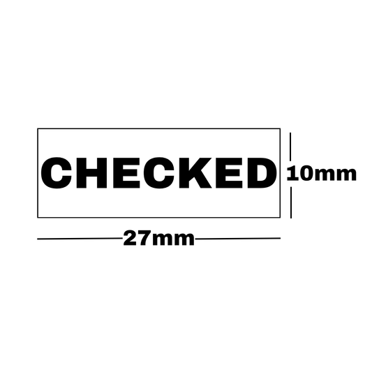Printer 10 Stamp: CHECKED