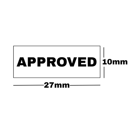 Printer 10 Stamp: APPROVED