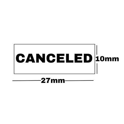 Printer 10 Stamp: CANCELED